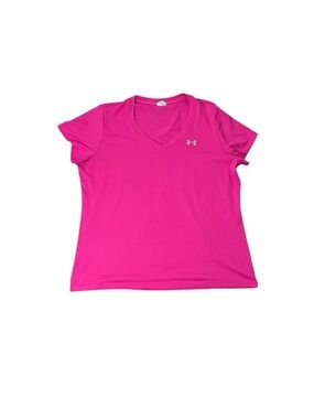 Under Armour Pink Athletic T-shirt Women’s Size XL Activewear Fitness Sportswear